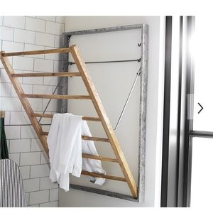 Pottery Barn Wall-Mounted Laundry Drying Rack
